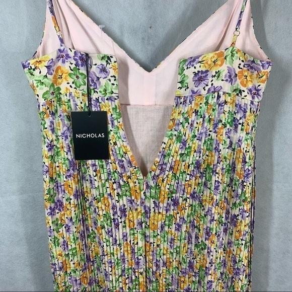 Nicholas Susan Dress Whistledown Floral Size 4 - Picture 8 of 15